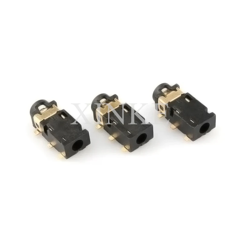 1PCS 2.5MM Female Audio Connector 6 Pin SMT SMD Headphone Jack Socket PJ-242 Gold-plated audio socket PJ242