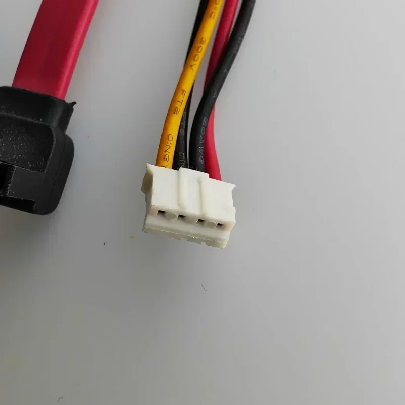 7 + 15 22pin naar 90 Graden 7P SATA Harde Schijf PH2.0 Kleine 4pin Power Data Kabel 2in1 Voor HTPC HIN MINI ITX Moederbord Koord 10cm