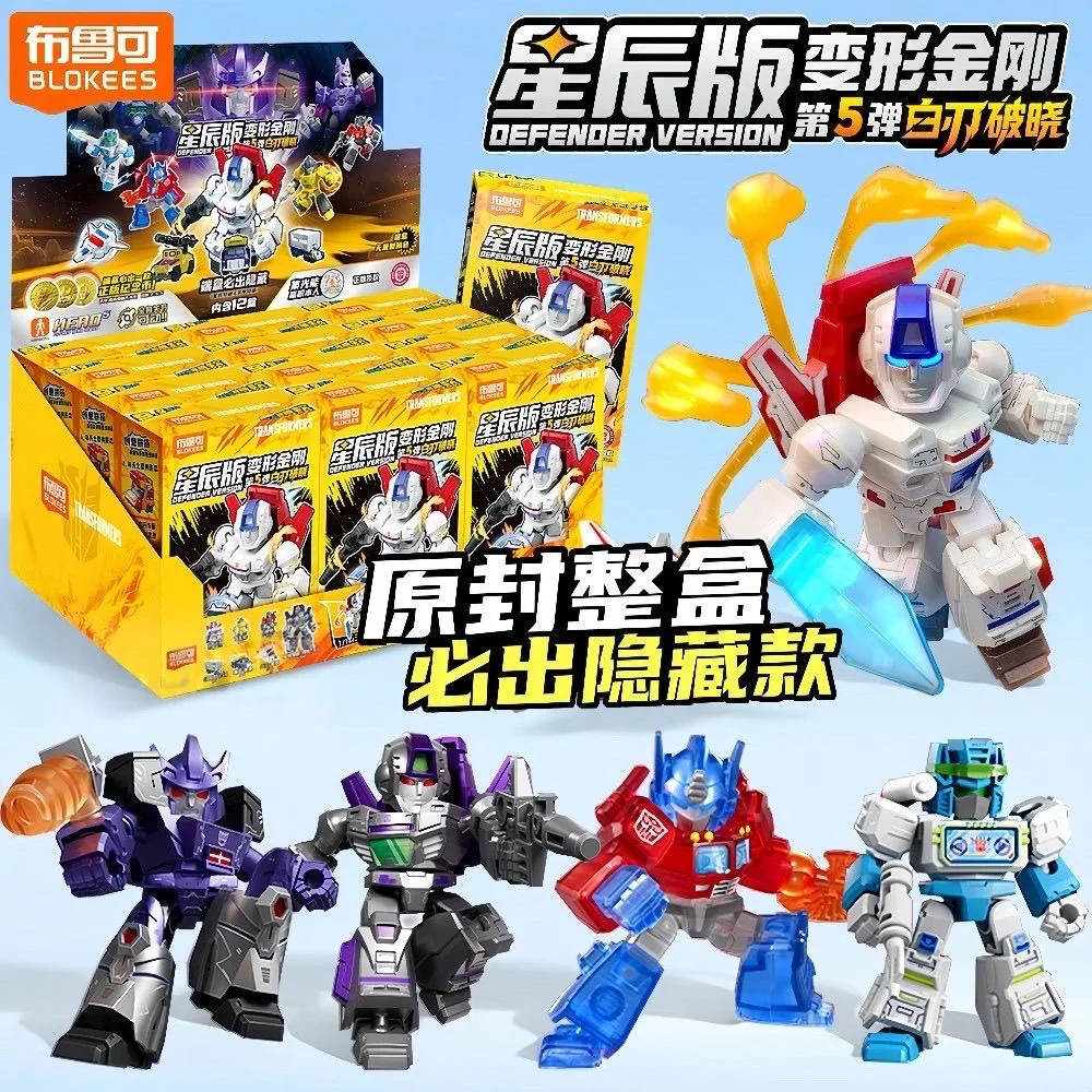 Na Stanie Blokees Transformers Wersja Defender 5 Galvatron Jetfire Optimus Prime Model do Składania Zabawki Prezenty Specjalna Kombinacja