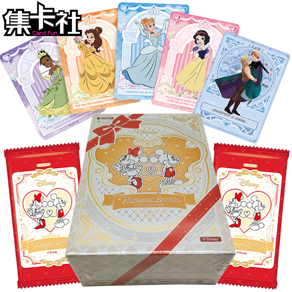 

CARD.FUN Genuine Disney Romance Series Collection Card Retro Photo Frame Theme Card Children's Like Cartoon Star Creative Toys