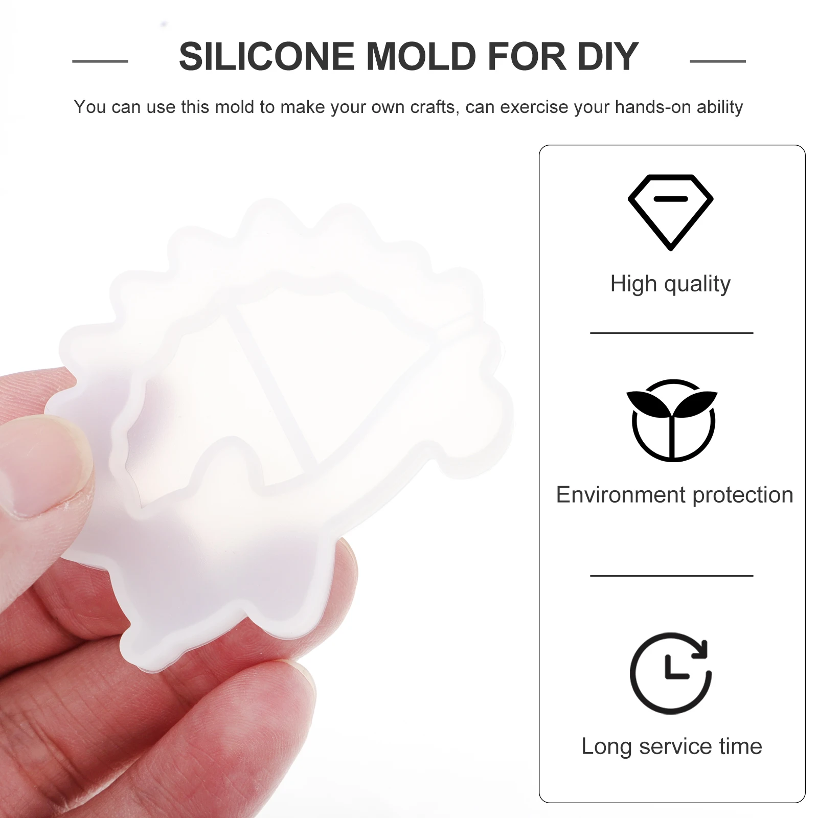 

12 Pcs Animal Crystal Epoxy Mold Beading Silica Gel Silicone for DIY Decoration