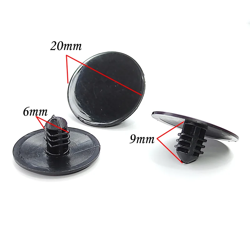 30x Car Engine Cover Fixing Clips Insulation Cotton Fasteners Hood Sound Plastic Rivets For Fiat Pentium B70 For Mazda 3 6 cx5