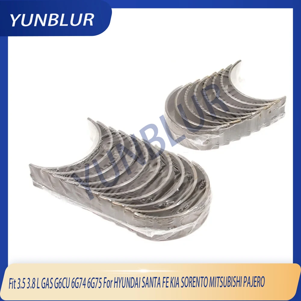 

STD Engine Part Main & Con-Rod Bearing Set Fit 3.5 3.8 L GAS G6CU 6G74 6G75 For HYUNDAI SANTA FE KIA SORENTO MITSUBISHI PAJERO