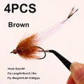 4PCS Brown