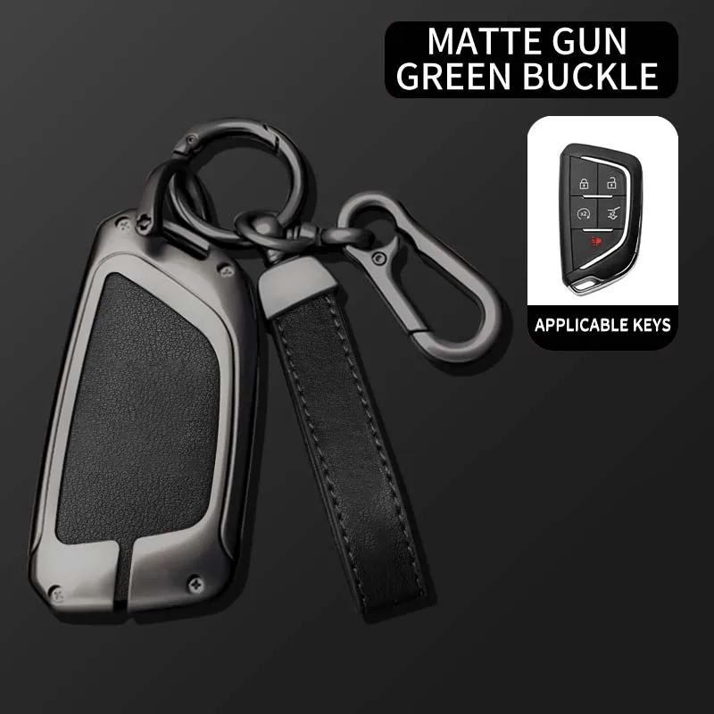

Car Smart Remote Key Case Cover Protector For Cadillac Xt5 XTS CTS SRX ATSL XT4 CT6 ATS Escalade ESV DTS ELR STS 2014 2015-2018