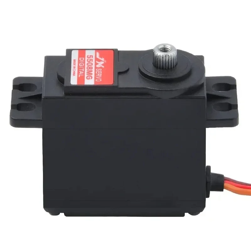 1pcs new JX PDI-5508MG 8kg High-Torque Metal Gear Digital Coreless Standard Servo for Helicopter RC Car Truck Buggy Robot Arm