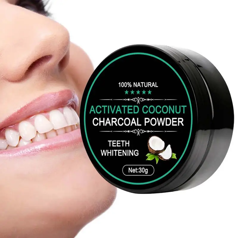 

Activated Charcoal Powder Natural Organic Black Teeth Whitening Toothpaste Coconut Powder Bamboo Charcoal Teeth Health Care