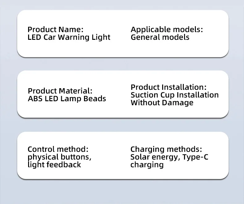 Solarbetriebene Auto-Neonleuchte Kabellose Coole DEMON EYE LED-Ambientebeleuchtung Saugnapf USB-Aufladbare Atmosphäre-Atemlampe – Detail 13