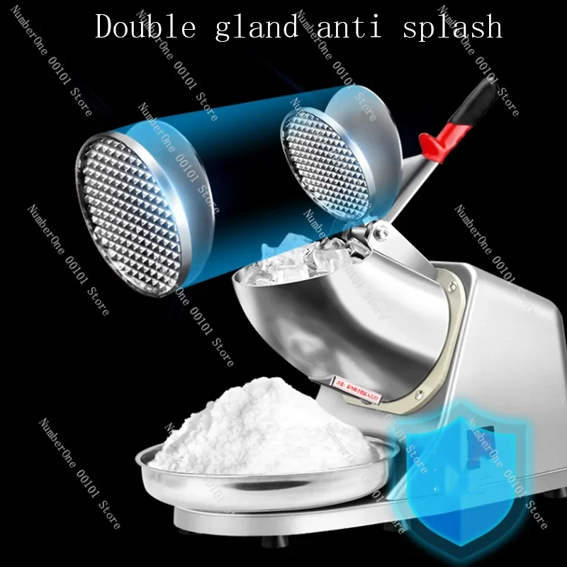 

Коммерческий бытовой мини-измельчитель льда автоматический для кафе, приготовления слякоти и ледяной крошки