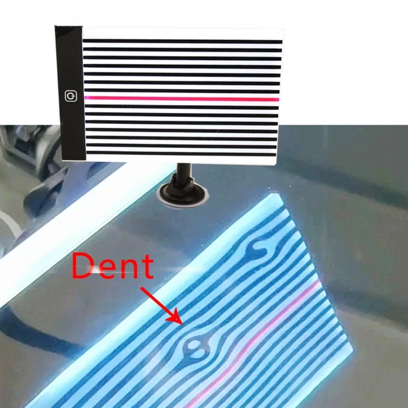 Dent Repair Tool Line Board Reflectors Board 3 Gear Adjustable Automotive Dent Repair LED Light