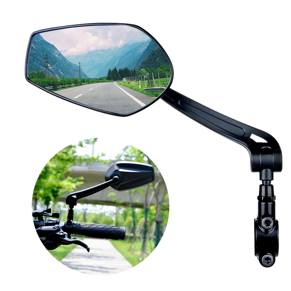 Universal Cycle Bike Rear View Mirror Convex Bike Handlebar Mirror