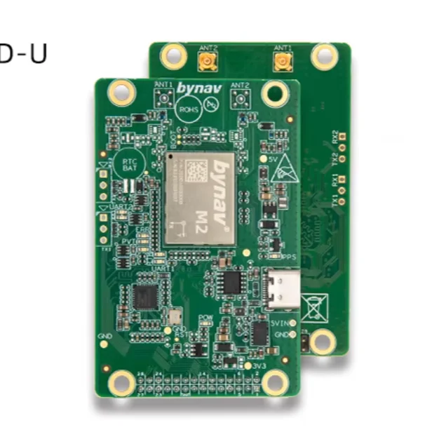 Bynav C2-M10-U GNSS High-precision Positioning Board with -130dBm Sensitivity 12+ Satellites 71x46x11.5mm Dimensions
