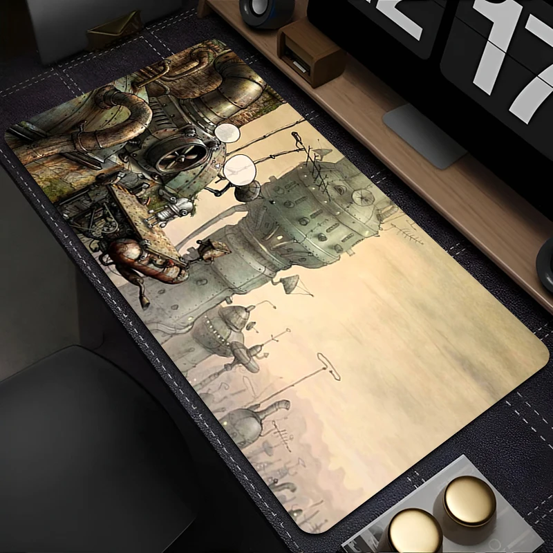 

Mouse Pad PC Accessories Keyboard Pad Office Desk Mat Anti Slip HD Mousepad Rubber Tablet Pad M-machinarium Gaming Extended Pad