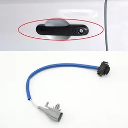 Car Exterior Door Pull Handle Smart Keyless Sensor Button Switch Cable For Nissan Tiida Livina Micra K12