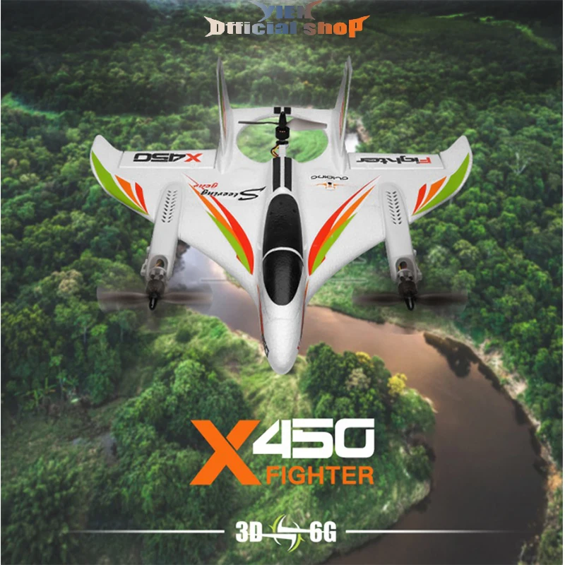 WLtoys XK X450 RC samolot 2.4G sterowanie radiowe szybowiec stałopłat zdalnie sterowany samolot 6CH 3D/6G helikoptery RC