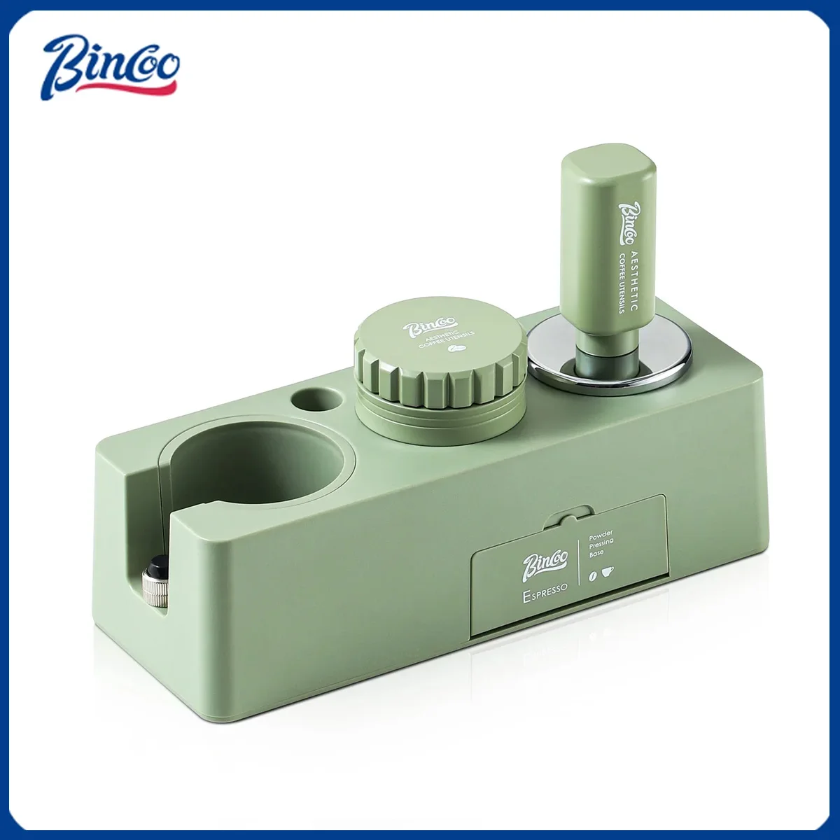 

Набор из 3 предметов Bincoo Green Coffee — темпер/распределитель/основание, универсальный 51/58 мм, набор инструментов для бариста
