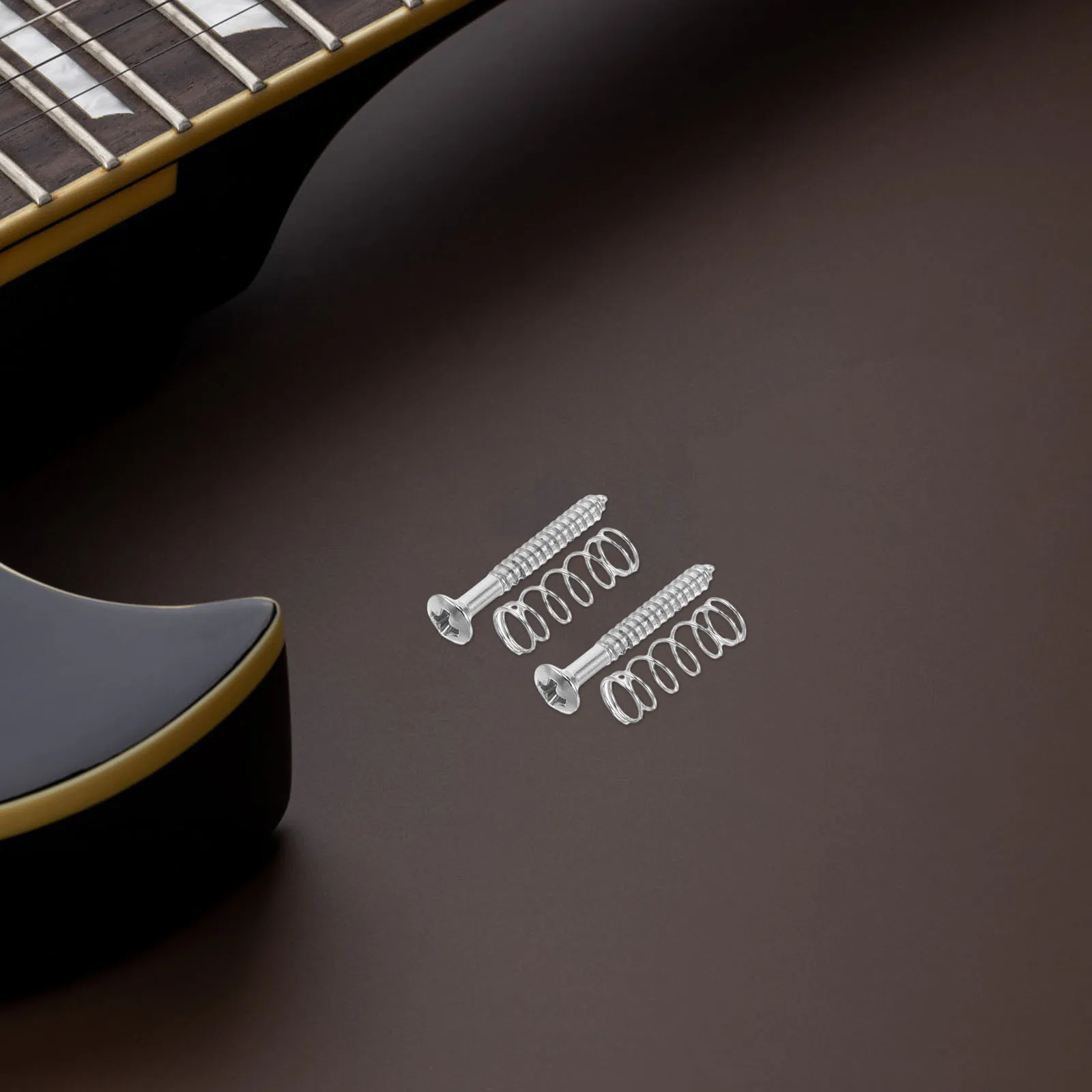 

1Set Guitar Pickup Mounting Screws Springs Durable Set Electric Guitar Repair Replacement Hardware Accessories