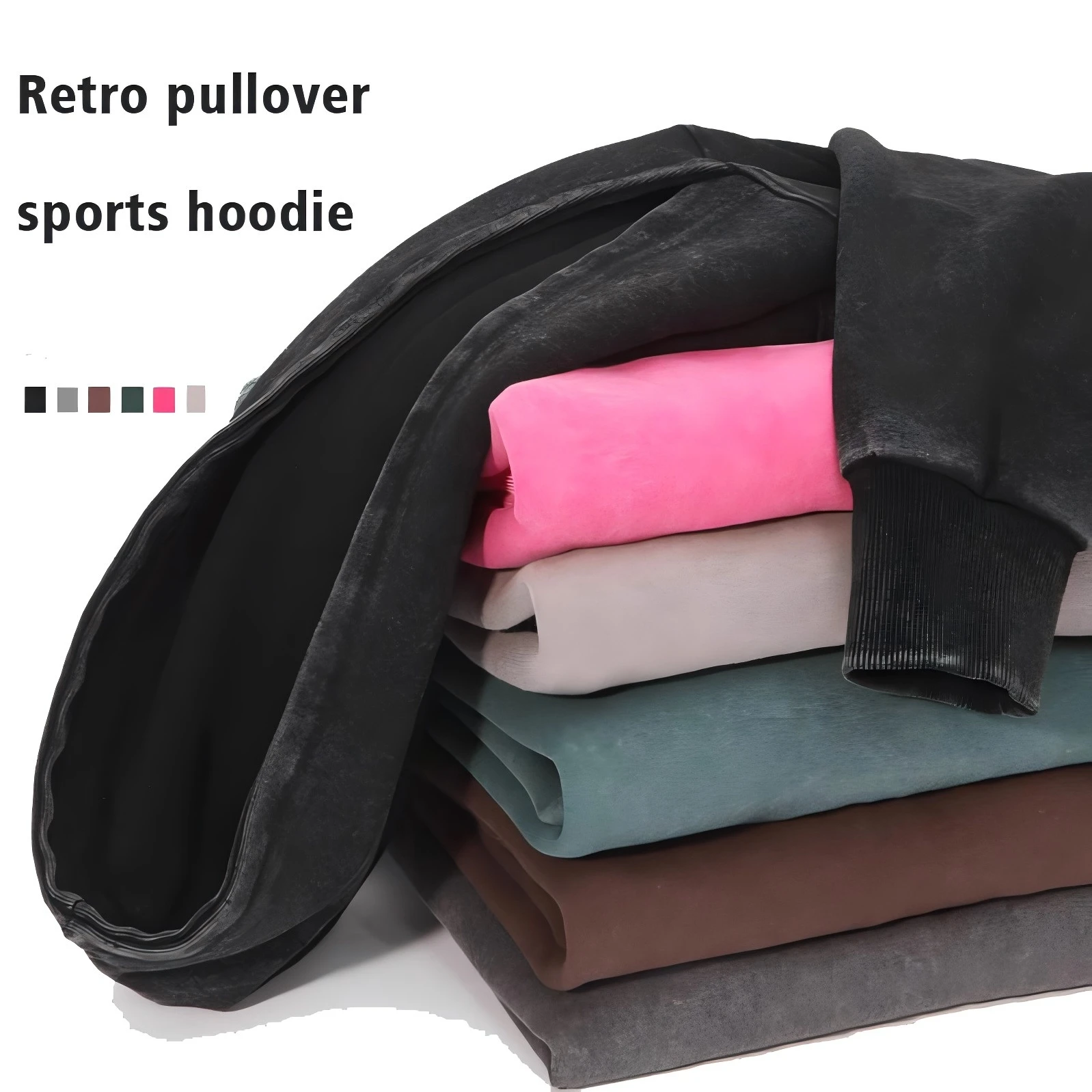 Bluza z kapturem z nadrukiem w stylu outdoorowym z motywem górskim na zamówienie | Prany / Vintage / Barwiony w ubraniu | bluza unisex | Sweter