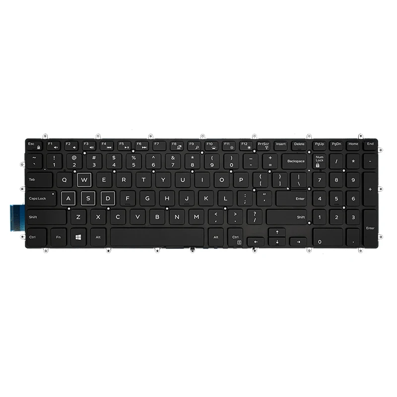 Nieuwe Laptop Toetsenbord Originele Voor Dell G3 15 3590 3579 3779 G5 15 5590 Us Backlit Toetsenbord Vervanging Laptop Notebook onderdelen