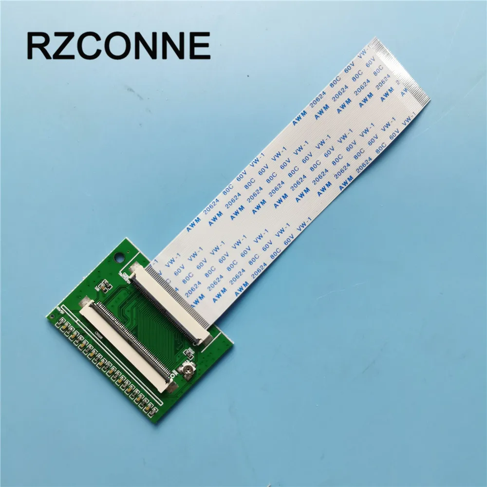 Adaptador de conector TTL para LCD, 60 pinos para 50 pinos, ZIF, 0,5mm, HSD070IDW1, HSD080IDW1