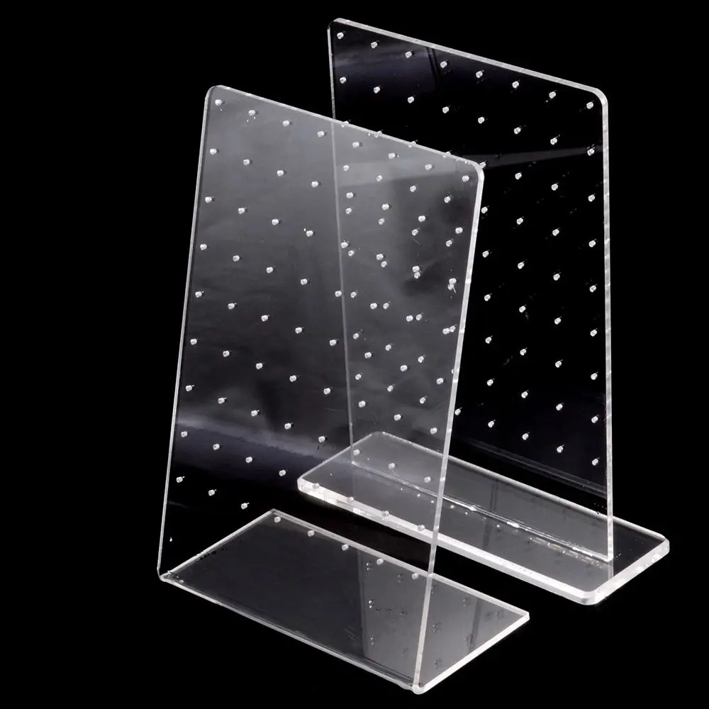 Acrylic Tongue Piercing Polish Rack Nipple Ring Storage Frame Earring Stand Body Piercing Jewelry Display Jewelry Display Rack