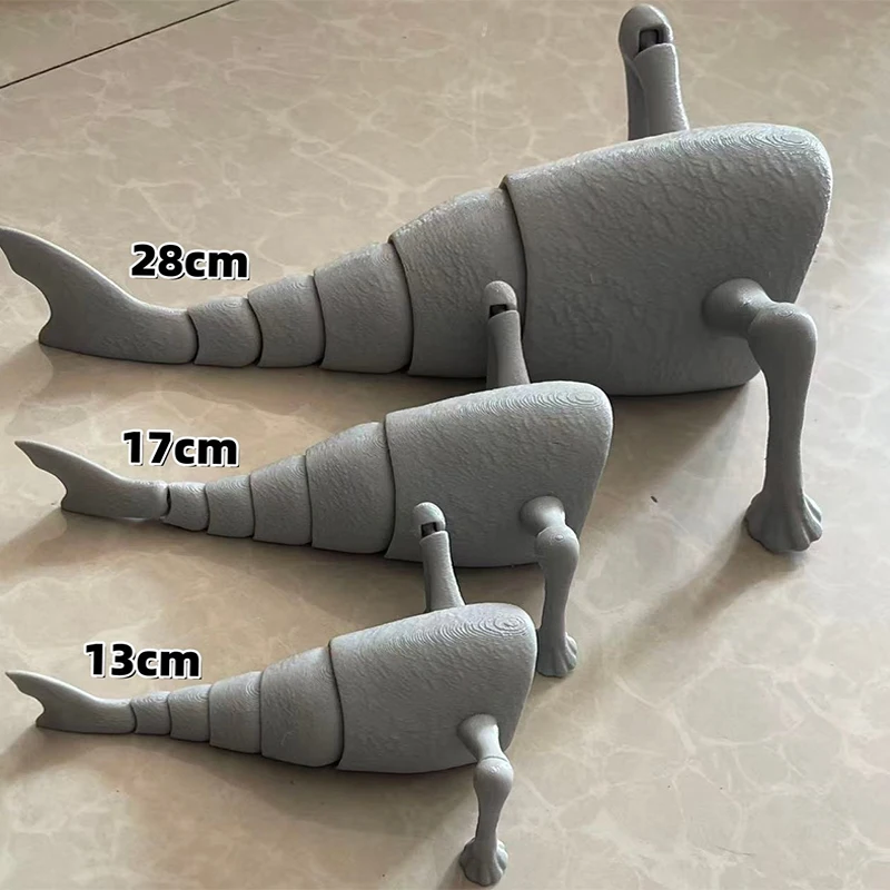 Subnautica Reaper Leviathan Large 3D Printed Sea Monster Figure Collectible Display Model for Game Fans Cool Decor & Kids Gift view 6