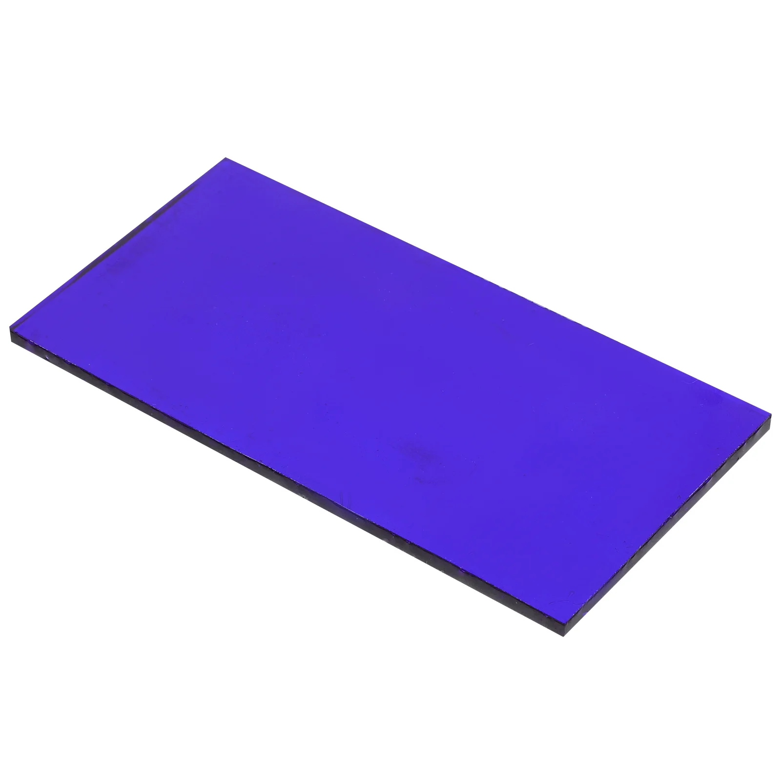 

Cobalt Glass Chemistry Glass Sheet 5x10cm Physical Experiment Tool Science Flame Color Reaction Accessory