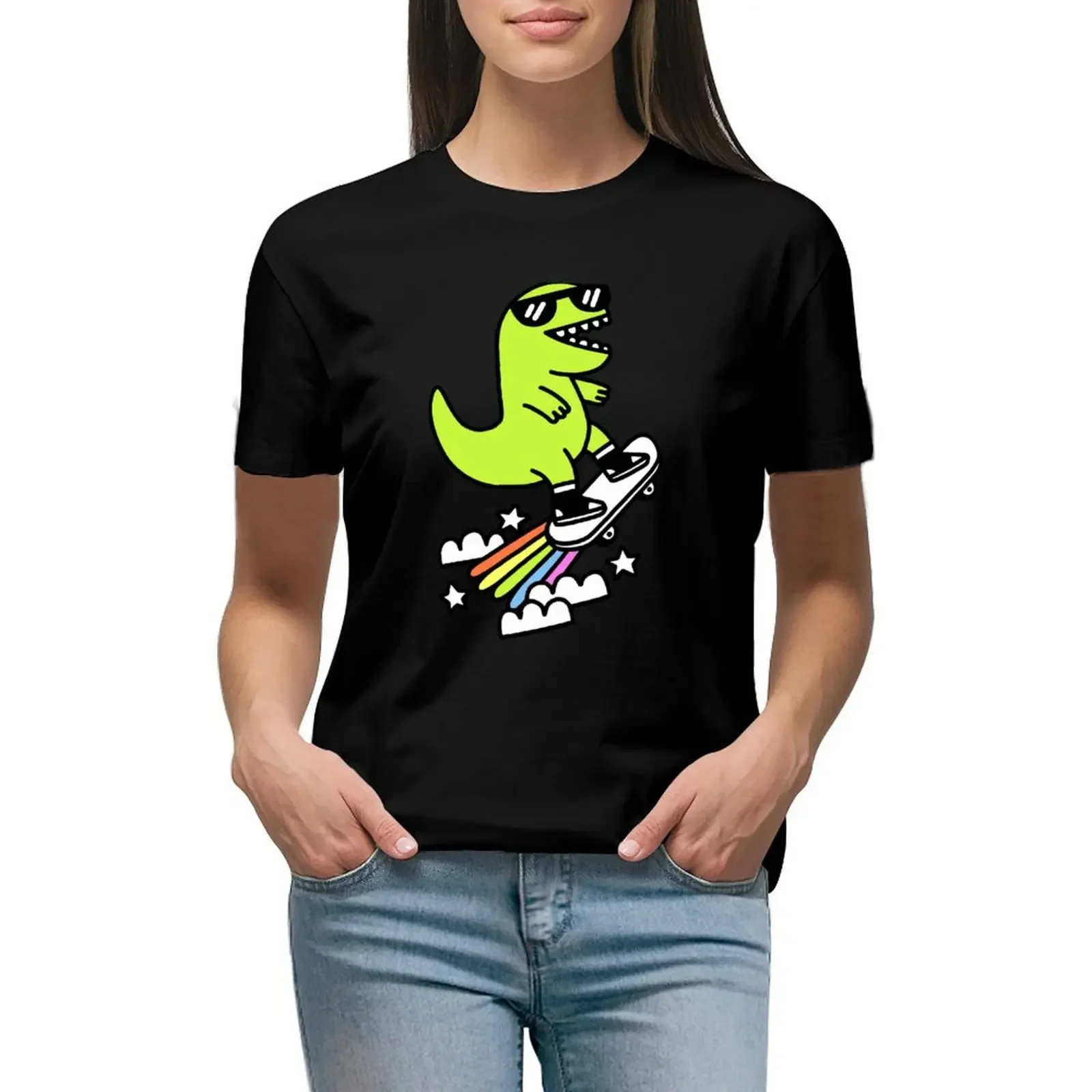 

Rad Rex T-Shirt heavyweights sublime plus size tops tops t-shirts for Women cotton