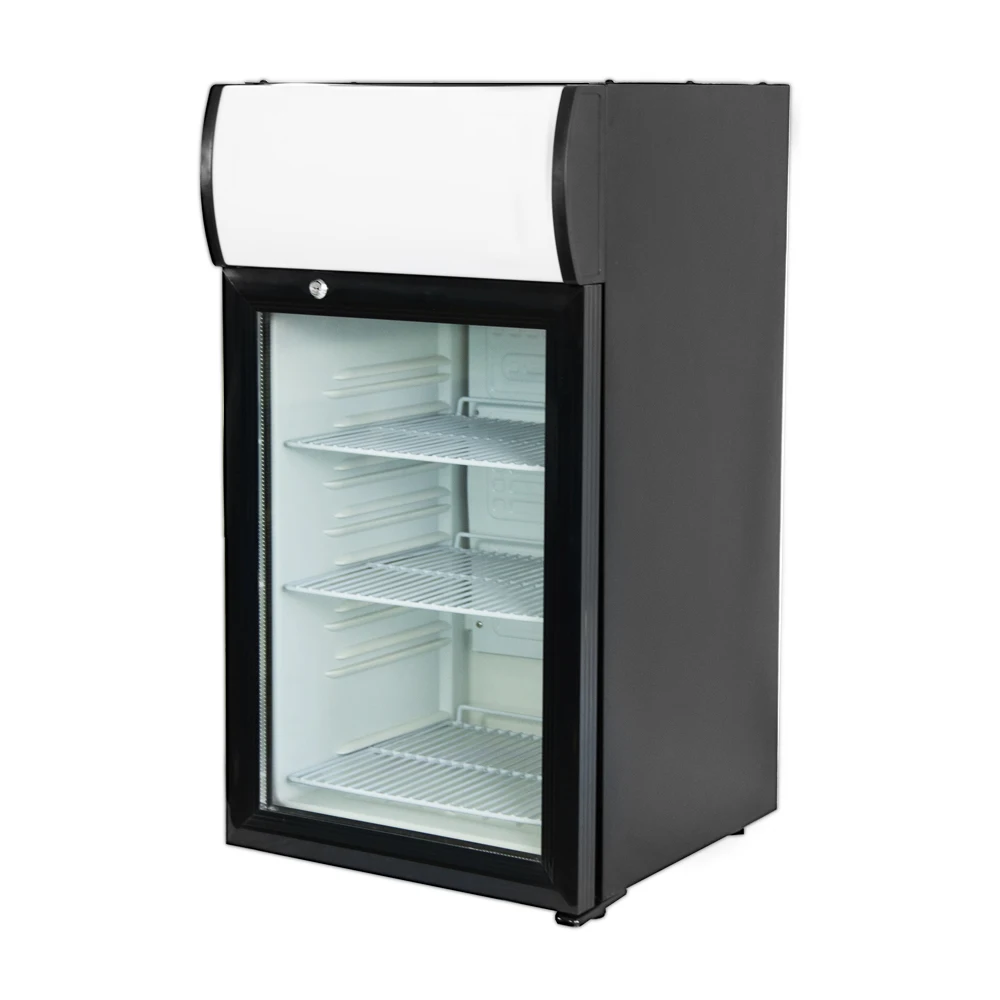 China Mini Bar Fridge 98L Double Door Refrigerator And Hotel Use Cooling And