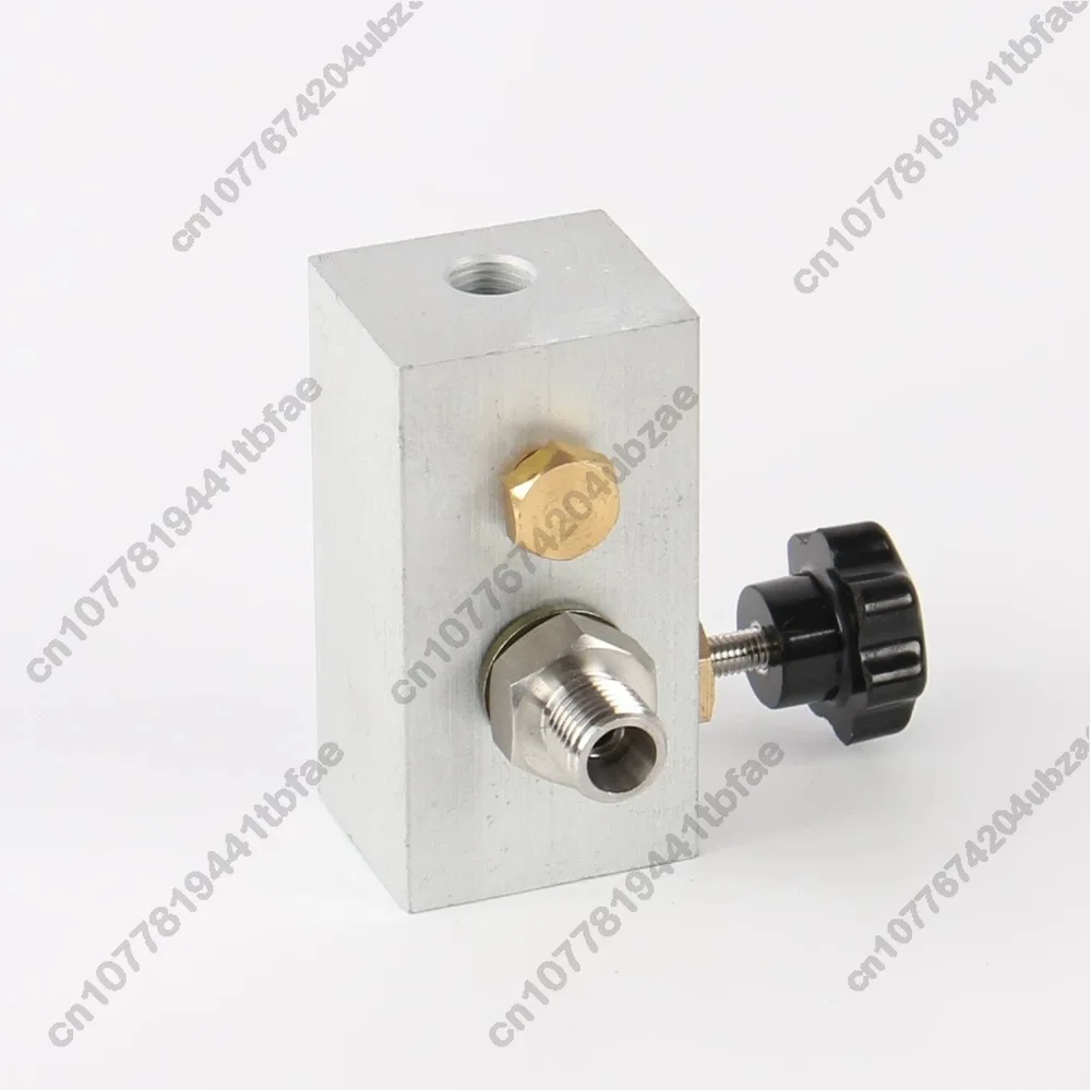 

High Pressure Air Compressor Pump Maintenance Accessory Part Aluminum Valve Block Assembly 0-300bar 0-4500PSI 0-30MPA