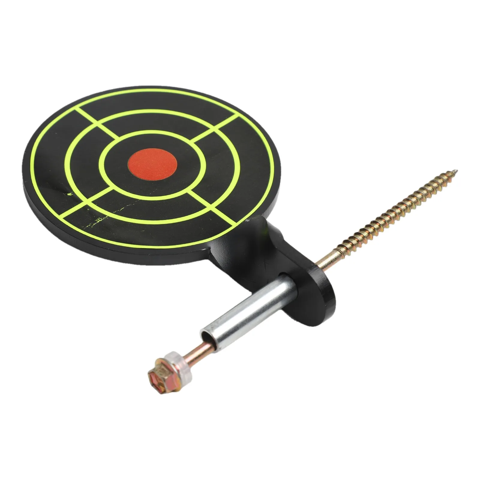 Spinner Targets Heavy Duty MetalSpinning Reset Target With Paper ForPaintball Rotation Anti Stress Aluminum Alloy