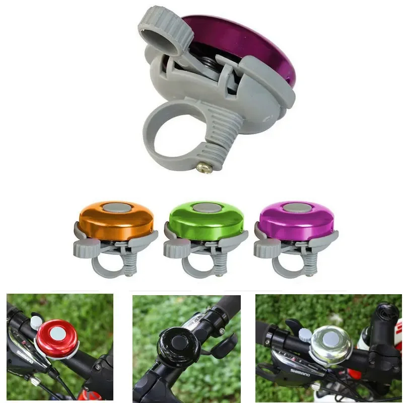 AliExpress Bicycle Bell Alloy Mountain Road Bike Horn Sound Alarm For Safety Cycling Handlebar Alloy Ring Bicycle Call Bike Accessories