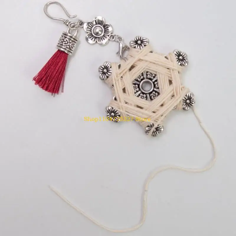 D8KF Antique Yarn Thread Winders for Craft Sewing Thread Storage Winders for Sewing