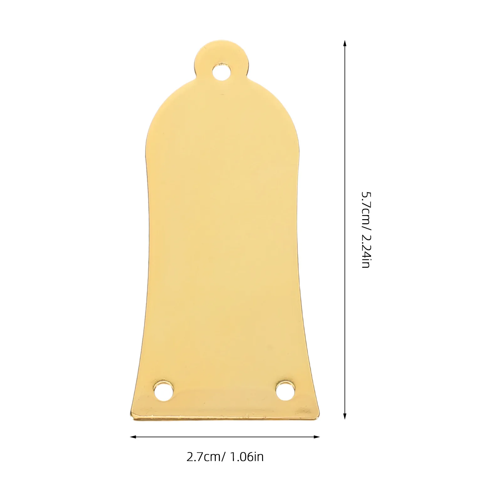 3Pcs Truss Rod Covers for Guitar Metal 3 Holes Replacement Plate Electric Bass Acoustic Guitar Maintenance Accessories