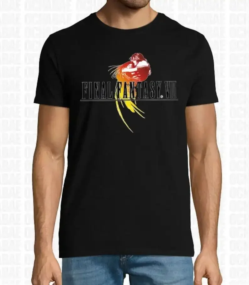 Final Fantasy VIII (8) video game logo Men's Tshirt