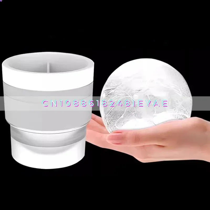 Large Ice Hockey Mould Ball Maker Ball Maker Ice Maker Silicone Whiskey Household Ice