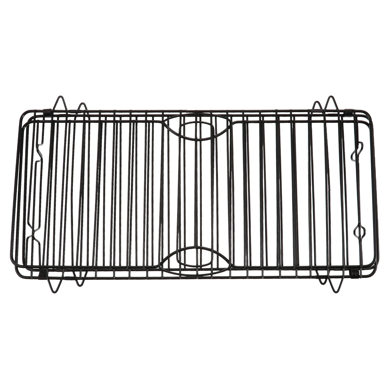 Foldable Cooling Rack High Carbon Steel Wire Large Capacity Cake Bread Mesh Kitchen Tools Easy Storage Use Baking BBQ