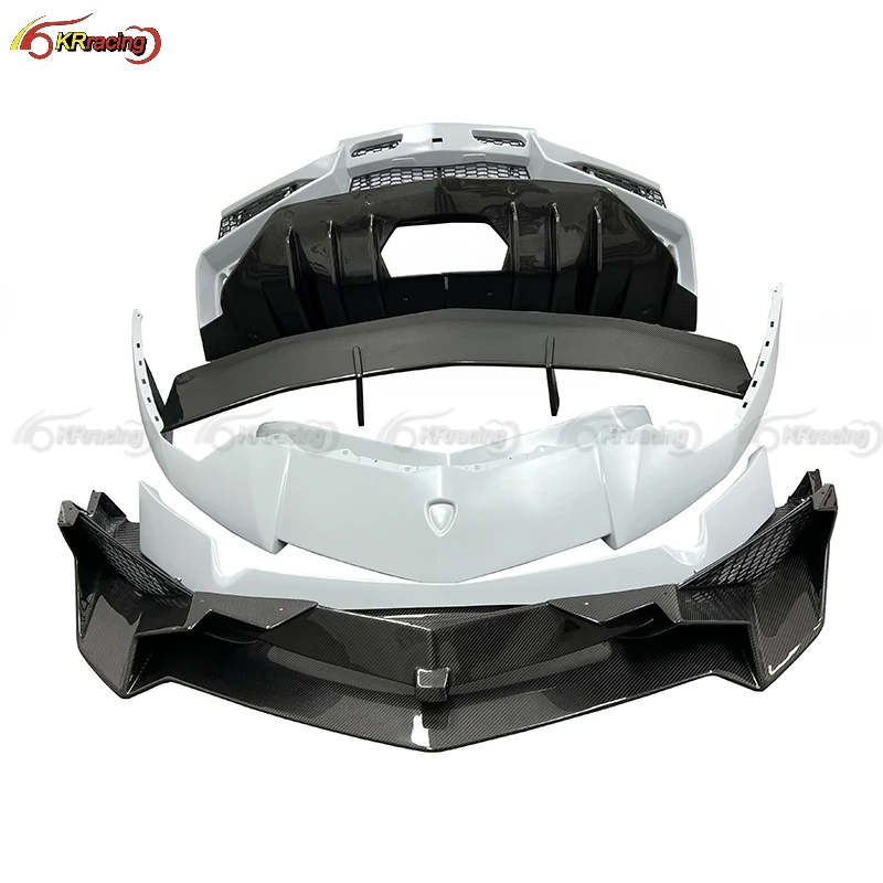 LP750 SV Style Half Dry Carbon Fiber Body Kit For Lambo Aventador LP700 LP720 2011-2015