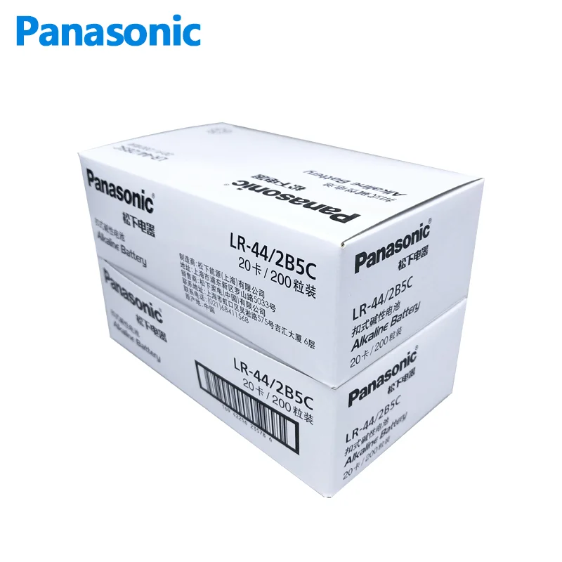 10 szt. Bateria alkaliczna Panasonic LR44 A76 AG13 LR1154 SR1154 SR44 GP76 1.5V do kalkulatora zegara do zegarka elektryczna zabawka