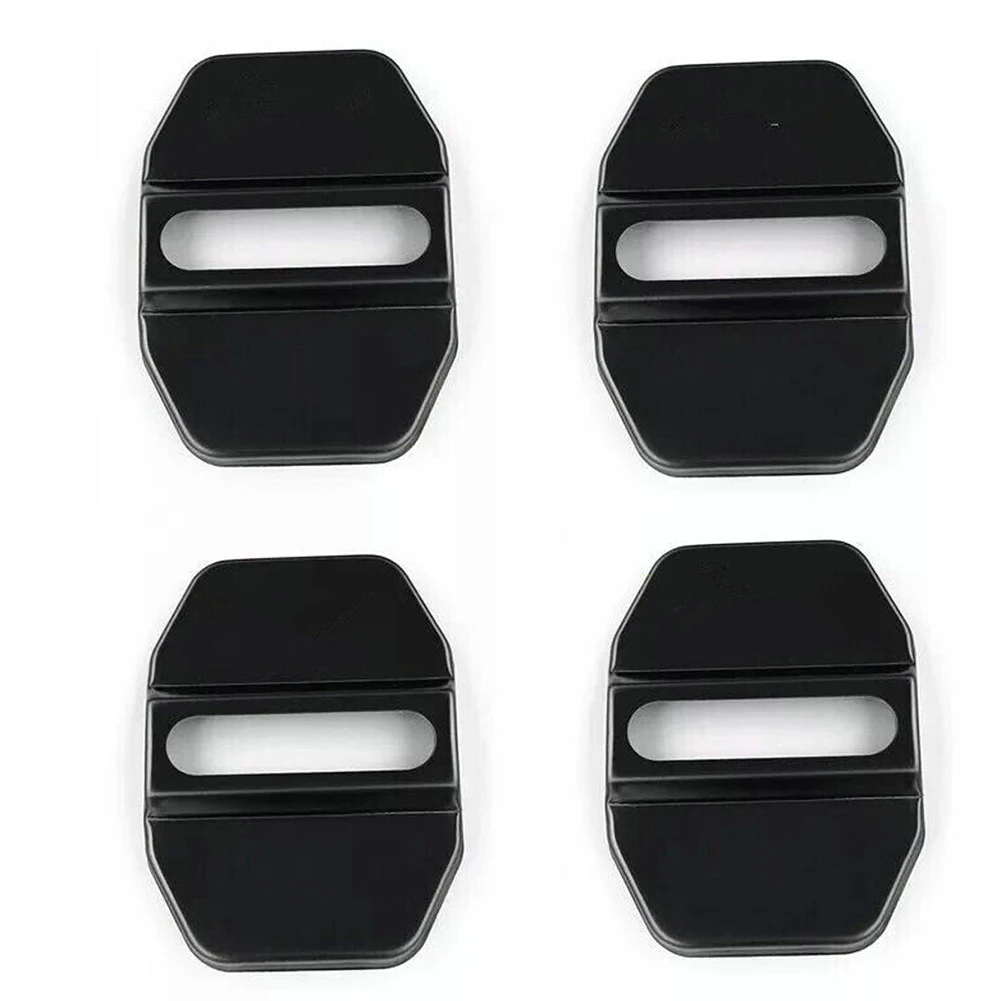 14) Custom Fit Stainless Steel Door Lock Protector Cover for RAM 1500 2500 Set of 4 Accessories  Easy Installation