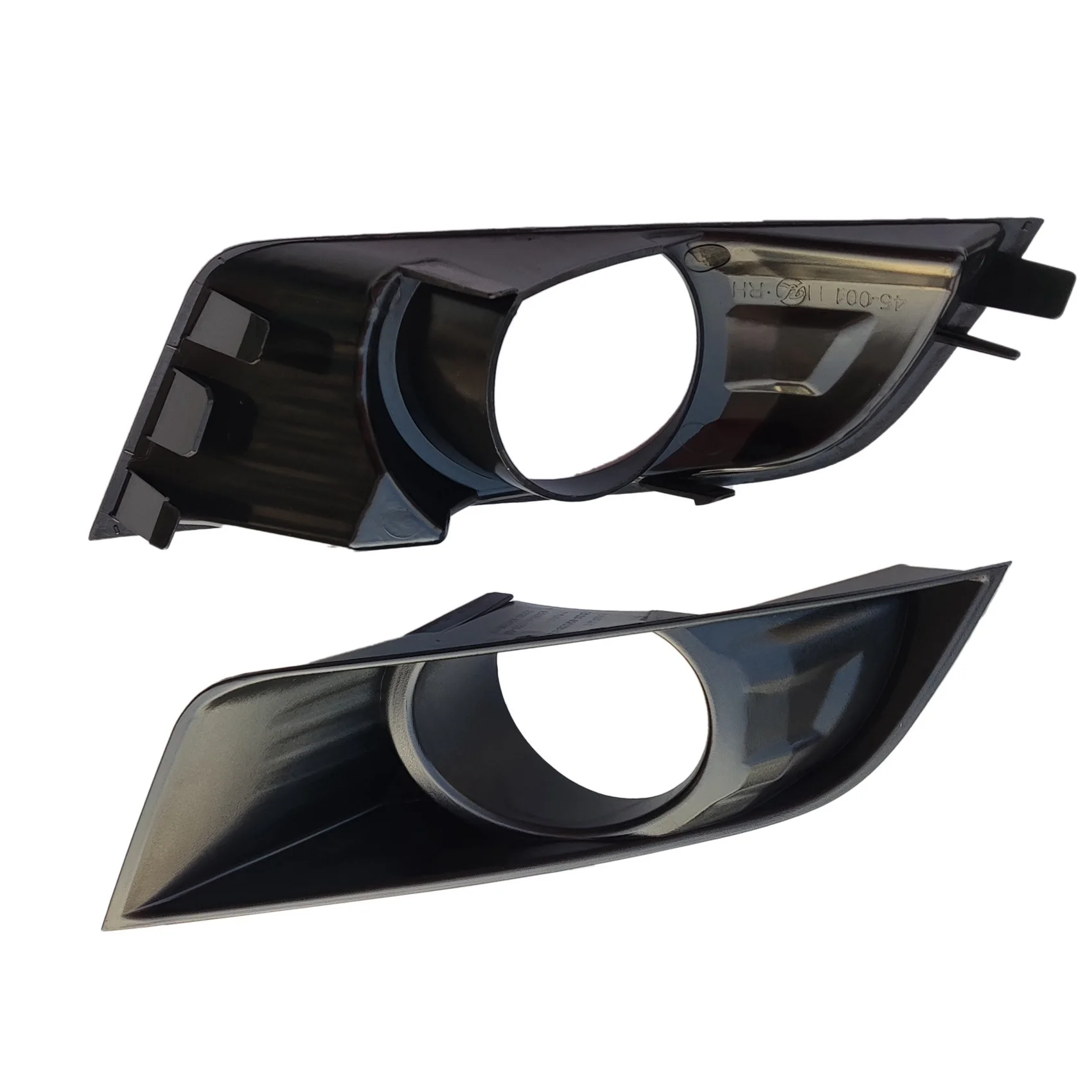 1 Pair Front Bumper Fog Light Frame Turning Signal Lamp Cover Daytime Running Light Cover for Ford Ranger Pickup 2015