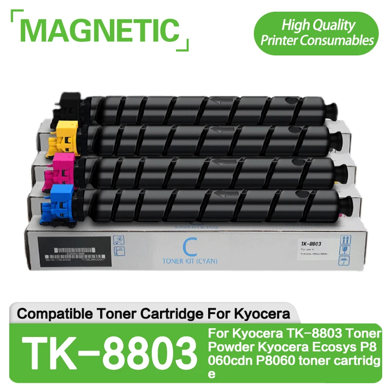 4color Compatible For Kyocera TK-8803 Toner Powder Kyocera Ecosys P8060cdn P8060 toner cartridge