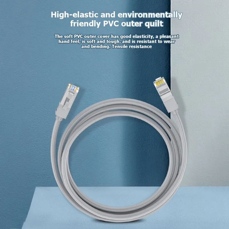 Y22A-Ethernet LAN RJ45 Cat5 High-Speed Network Cable For PC Computer Router Wire Cables For POE IP Camera 0.5M