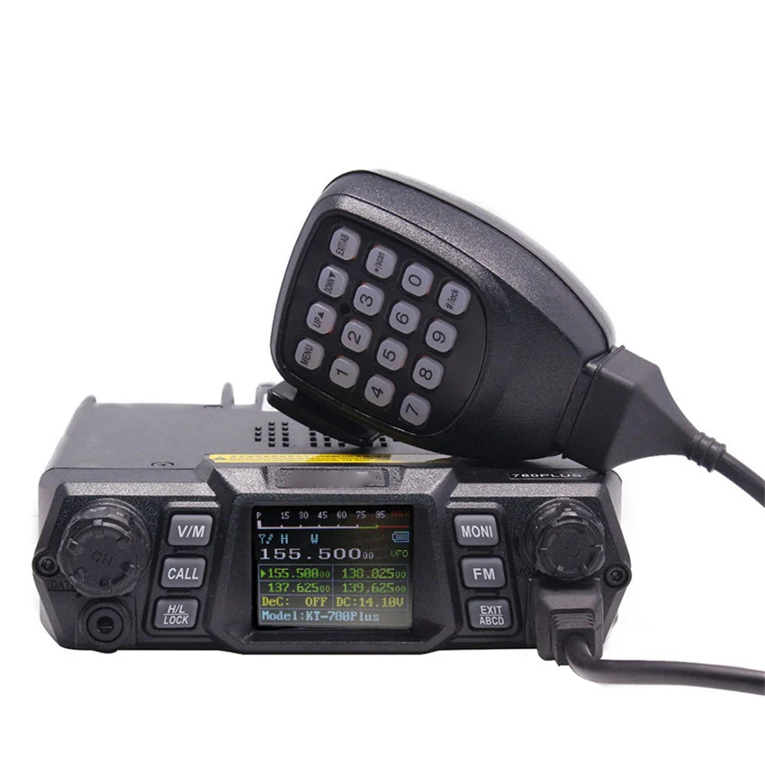 KT-780 Plus  100 Watts Super High Power  VHF136-174mhz Car Radio/Mobile Transceiver 200 Channels Long Range Communication