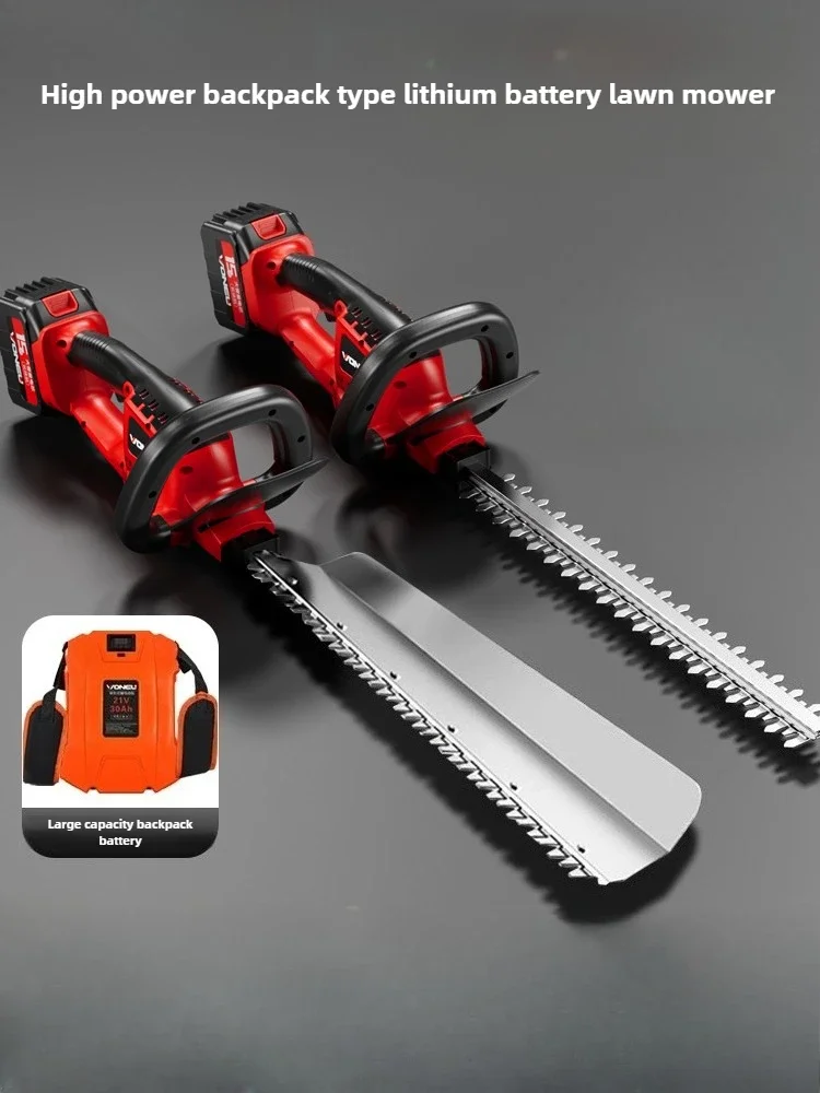 

Hedge trimmer Electric garden tea garden flower and plant greening small trimmer Knapsack lithium battery