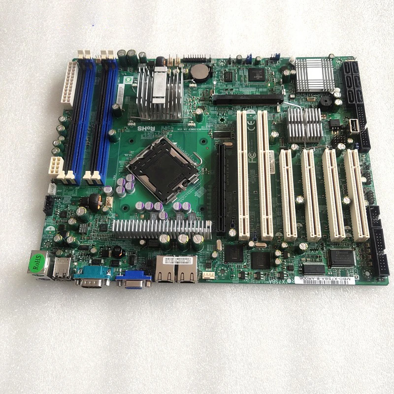 

For Supermicro 3200 Chip Single-Way 775-Pin Server Motherboard X7SBA Equipment Motherboard