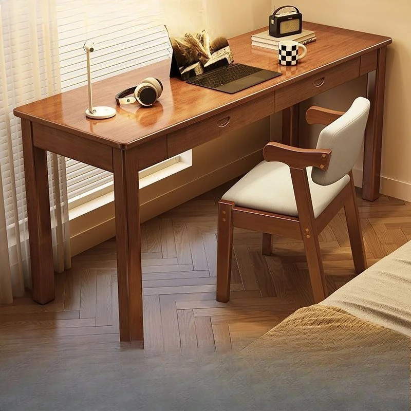 

Solid wood desk computer desk simple household drawer desk worktable writing table study room children's study table
