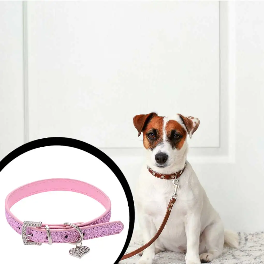 Traction Rope Adjustable Dog Collar Portable Lightweight Pets Necklace