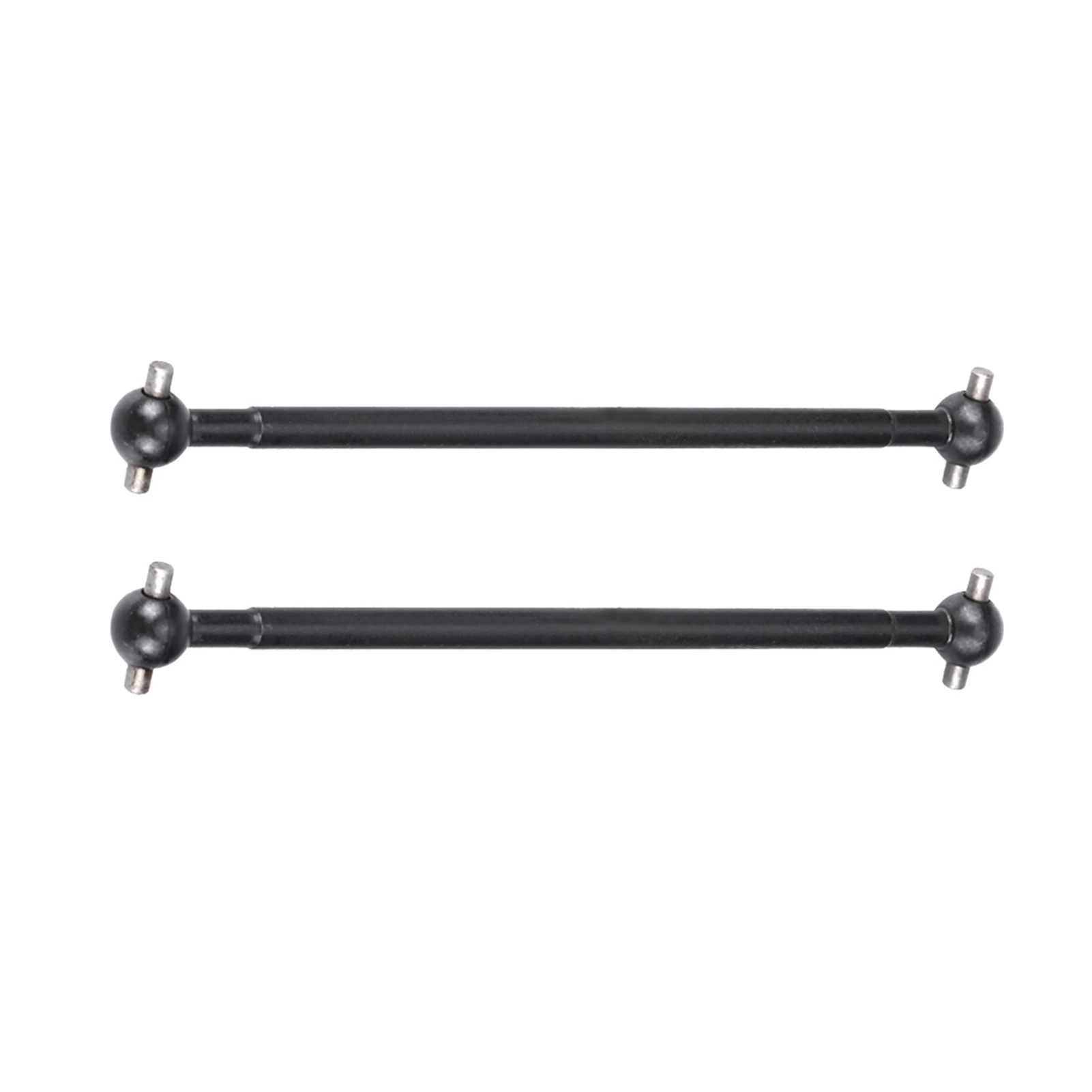 97.2mm Metal Dog Bone Drive Shaft for HIMOTO E10MTL E10MT E10BP 1/10 Scale RC Car (Black)
