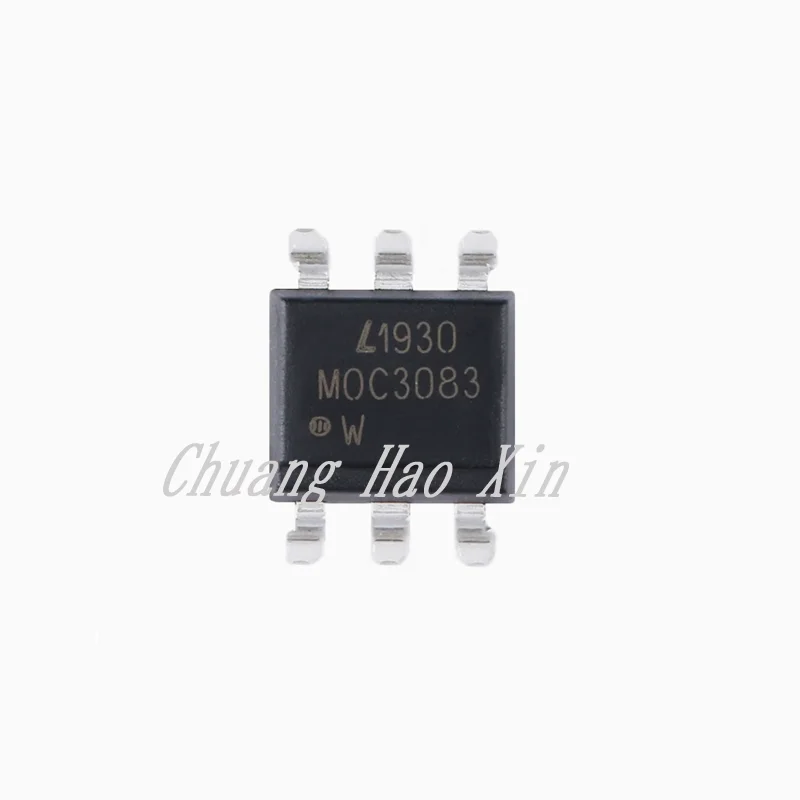 10pcs brand new original MOC3083S-TA1 SMD-6 three terminal bidirectional thyristor output optocoupler chip